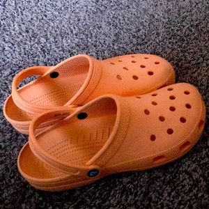 Orange CROCS